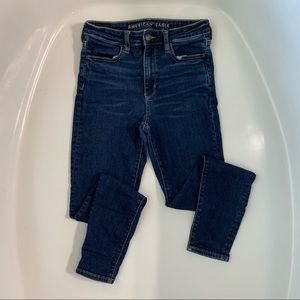 American Eagle High Rise Skinny size 8